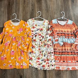 3 Fall Dresses size 8
